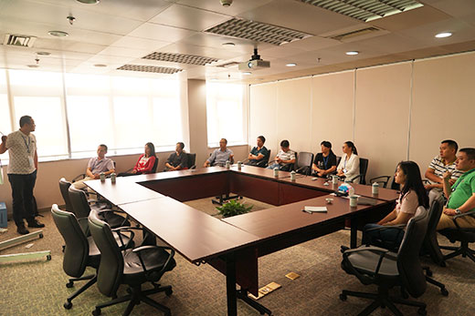 中海殼牌展示培訓現場