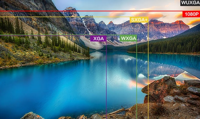 寬屏分辨率顯示，圖像畫質(zhì)更清晰