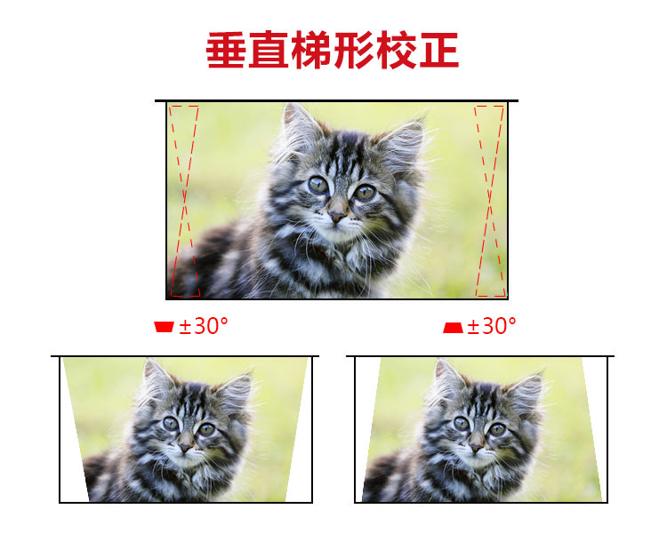 索尼VPL-CH353投影機 垂直梯形校正